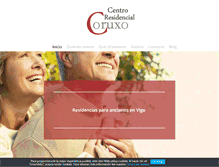 Tablet Screenshot of centroresidencialcoruxo.com